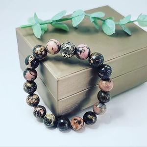 Rhodonite bracelet